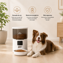 Alimentador Automático Wifi 4L Newpet para Cães e Gatos Bivolt