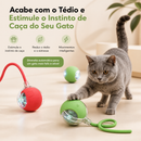 Bola Interativa Elétrica para Gatos com Sensor de Movimento