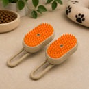 Escova Elétrica a Vapor Para Cães e Gatos