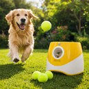 Lançador Automático de Bolinhas para Cães Recarregável