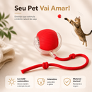 Bola Interativa Elétrica para Gatos com Sensor de Movimento