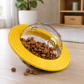 Brinquedo Interativo para Cães com Comedouro Lento e Disco Voador