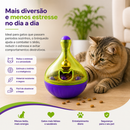 Brinquedo Interativo Dispensador de Ração para Gatos