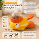 Brinquedo Interativo Dispensador de Ração Pato Pet