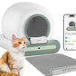Caixa de Areia Inteligente Autolimpante 65L com App e Desodorização Iônica – Dory Pet