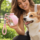 Garrafa Pet Go 2 em 1 – Água Sempre à Mão no Passeio