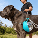 Garrafa Pet Go 2 em 1 – Água Sempre à Mão no Passeio