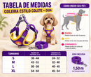Peitoral Colete com Guia para Cães e Gatos – Mais Controle no Passeio