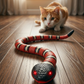 Cobra Inteligente Interativa para Gatos – Brinquedo Recarregável com Movimento Automático