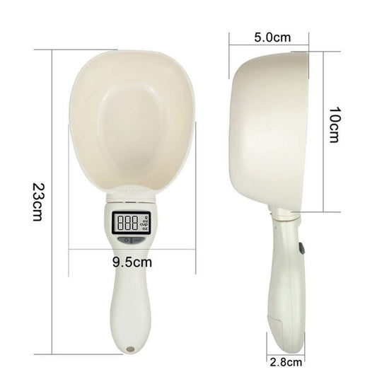 Colher Balança Digital Para Ração com Visor LCD – Dory Pet