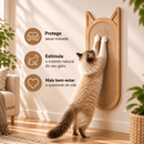 Arranhador de Parede para Gatos – Móveis Protegidos