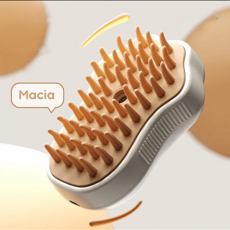 Escova Elétrica Vapor 3 em 1 para Cães e Gatos – Remove Pelos sem Estresse | Dory Pet