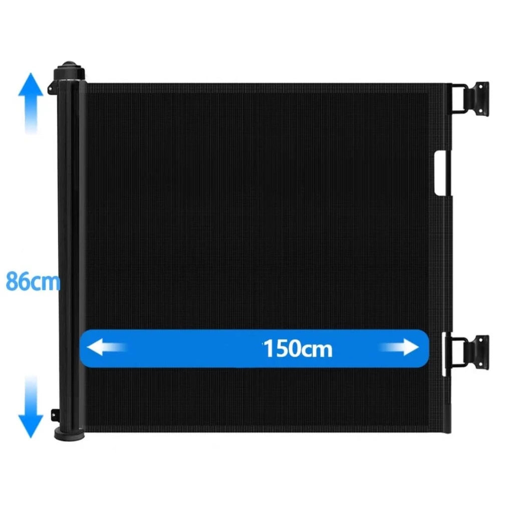 Portão Retrátil de Segurança com Tela Reforçada para Bebês e Pets  – Dory Pet