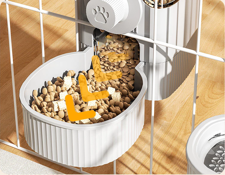 Bebedouro e Comedouro Automático Suspenso para Gaiola – Dory Pet