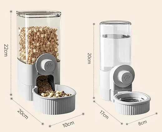 Bebedouro e Comedouro Automático Suspenso para Gaiola – Dory Pet