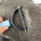 Escova Desemboladora Removedora de Pelos Longos para Cães e Gatos – Dory Pet