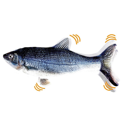 Brinquedo Peixe Elétrico Interativo Recarregável para Gatos – Dory Pet