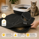 Tapete Higiênico Coletor de Areia para Gatos