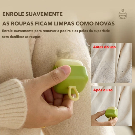 2pcs Rolo Pegajoso De Pêlos De Roupas , Removedor Animais De Estimação Para Remoção De Poeira , De Fiapos Manual Lavável