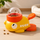 Brinquedo Interativo Dispensador de Ração Pato Pet