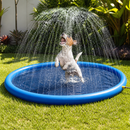Piscina Inflável para Cachorro com Chafariz