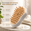 Escova Inteligente 3 em 1 com Vapor para Pets