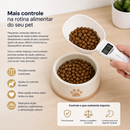 Colher Balança Digital Para Ração com Visor LCD para Cães e Gatos