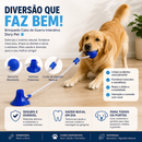 Brinquedo Cabo de Guerra para Cães com Ventosa  2 em 1 Interativo