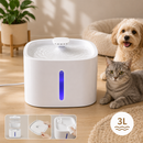 Bebedouro Fonte Automático 3L Com Filtro Para Cães e Gatos