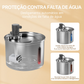 3l Fonte De Água De Aço Inoxidável Para Gatos E Cãe Newpet- Bivolt