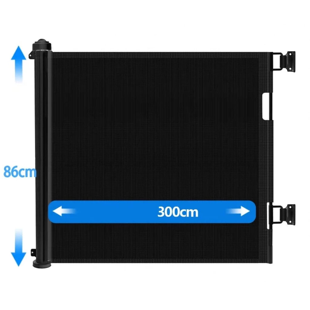 Portão Retrátil de Segurança com Tela Reforçada para Bebês e Pets  – Dory Pet