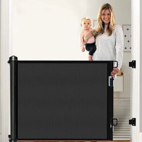 Portão Retrátil de Segurança com Tela Reforçada para Bebês e Pets  – Dory Pet